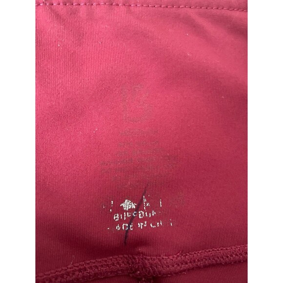 Buff Bunny Burgundy Mesh Leggings - Picture 4 of 4